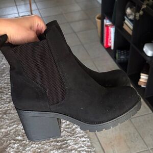 Elegant Black Ankle Booties